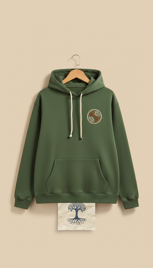 Branded School Hoodie Cotton Blend