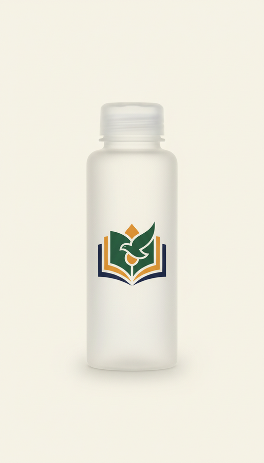 School Logo Water Bottle Flip-Top Lid