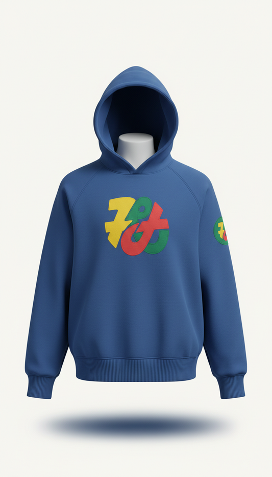 Varsity Blue School Hoodie