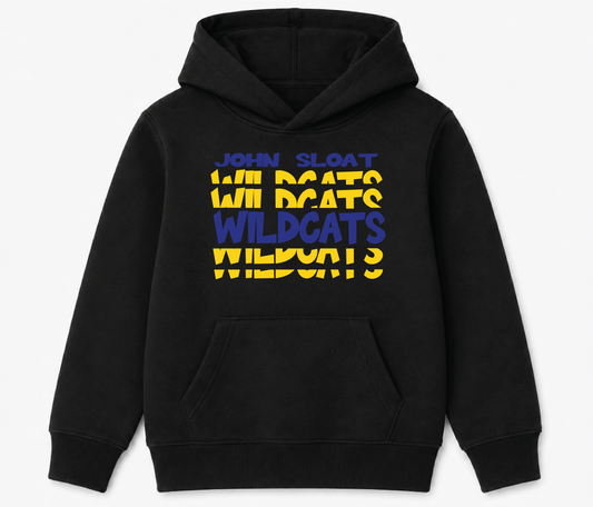 Wildcats Stacked Hoodie