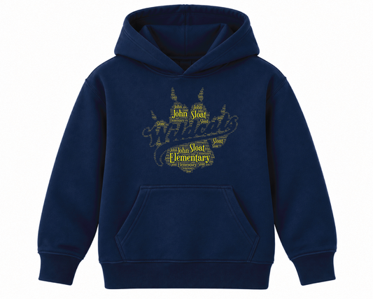 Wildcats Word Art Hoodie